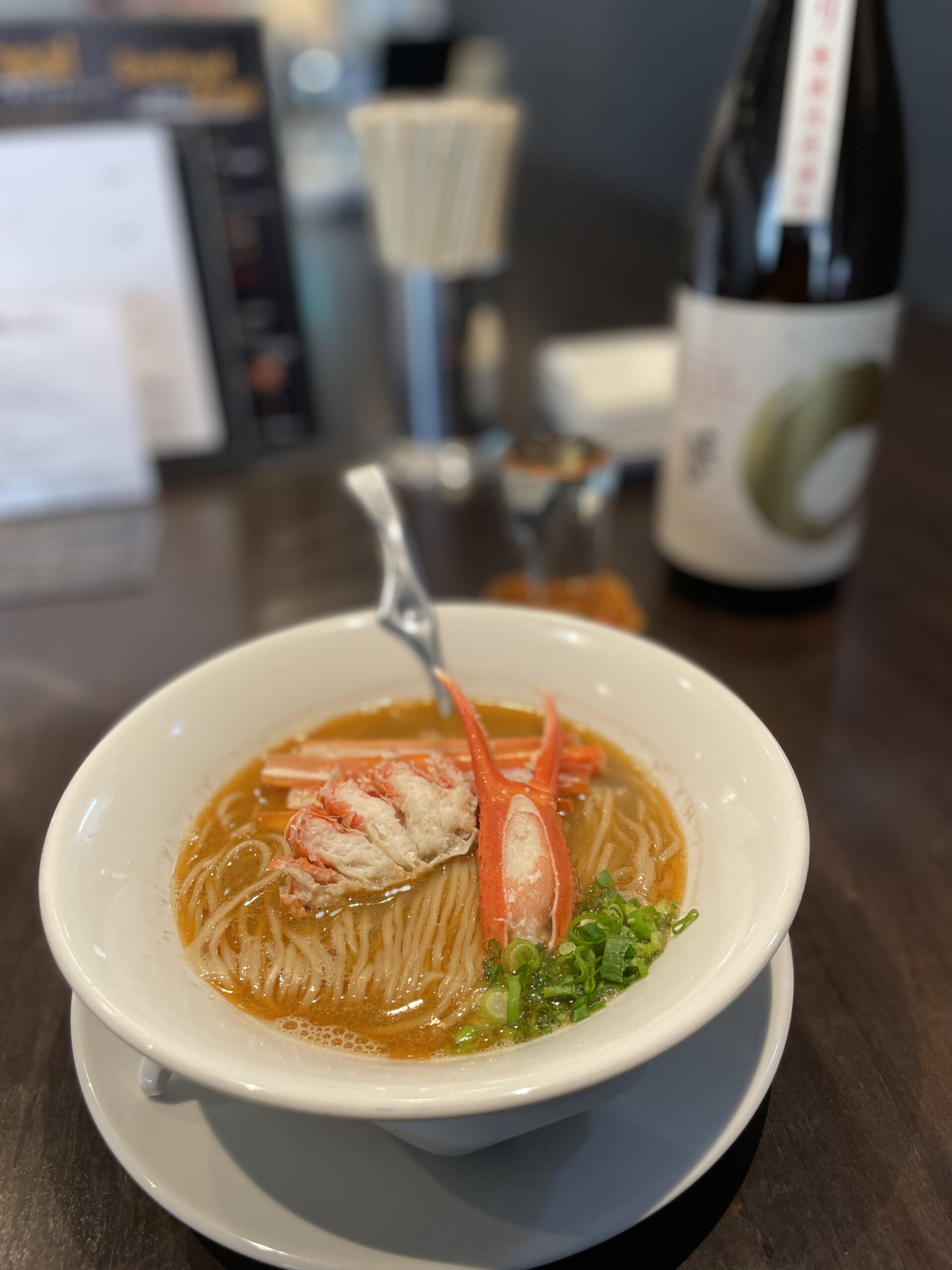 カニシングル 紅ズワイガニらぁ麺